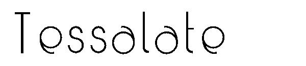 Tessalate字体