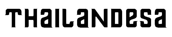 Thailandesa字体