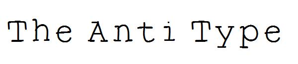 The Anti Type字体