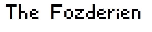 The Fozderien字体