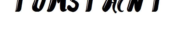Tomstaint字体