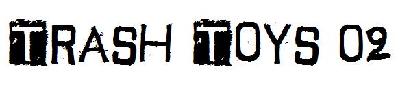 Trash Toys 02字体