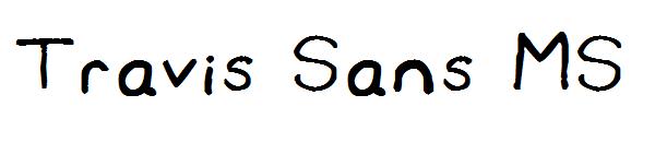 Travis Sans MS字体