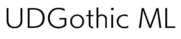 UDGothic ML字体