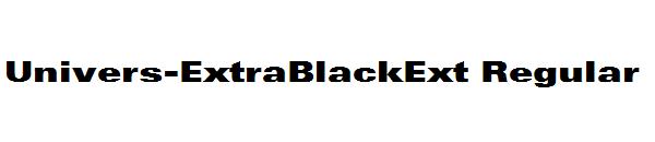 Univers-ExtraBlackExt Regular字体