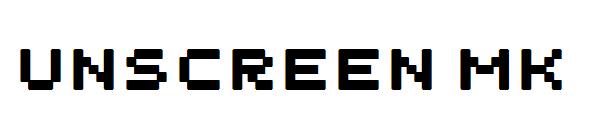 Unscreen MK字体