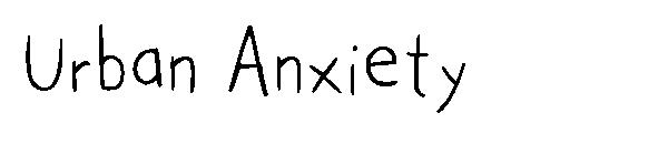 Urban Anxiety字体