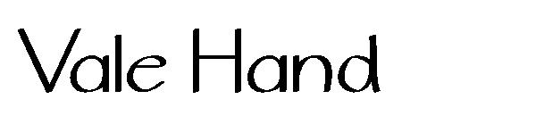 Vale Hand字体