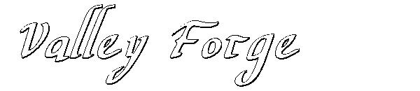 Valley Forge字体