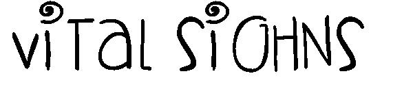 Vital Sighns字体