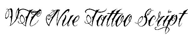 VTC Nue Tattoo Script字体