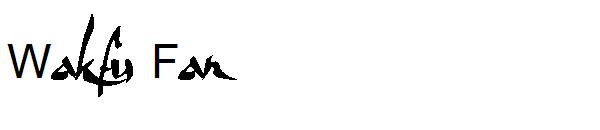 Wakfu Fan字体