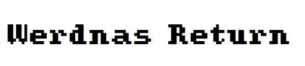 Werdnas Return字体
