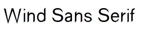 Wind Sans Serif字体