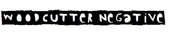 Woodcutter Negative字体