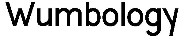 Wumbology字体