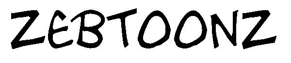 Zebtoonz字体
