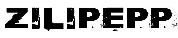 Zilipepp字体