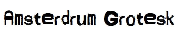 Amsterdrum Grotesk字体