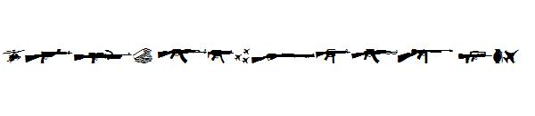 Army Weapons TFB字体