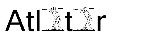 Atleter字体