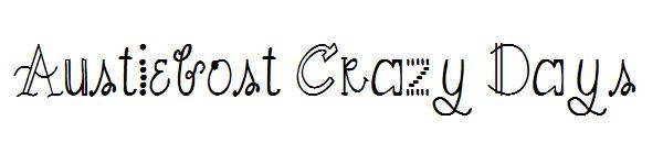 Austiebost Crazy Days字体