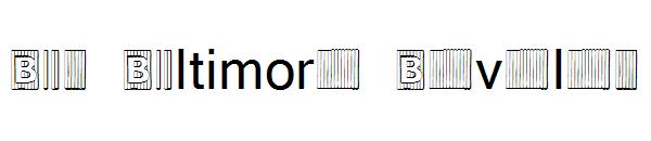 Bad Baltimore Beveled字体