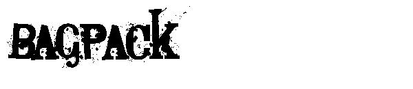 Bagpack字体