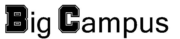 Big Campus字体