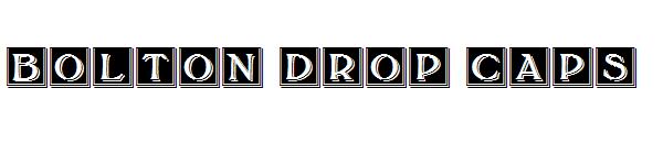 Bolton Drop Caps字体