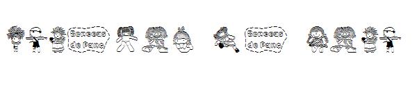 BonecaS de Pano字体
