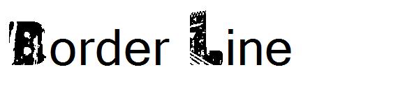 Border Line字体