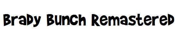 Brady Bunch Remastered字体