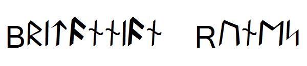 Britannian Runes字体