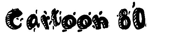 Cartoon 80字体