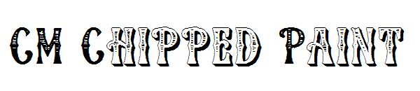 CM Chipped Paint字体