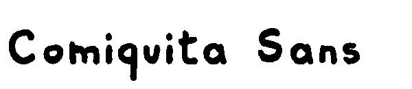 Comiquita Sans字体