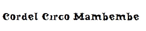 Cordel Circo Mambembe字体