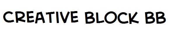 Creative Block BB字体