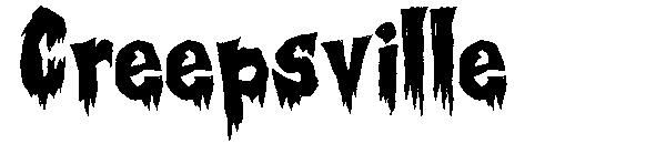 Creepsville字体