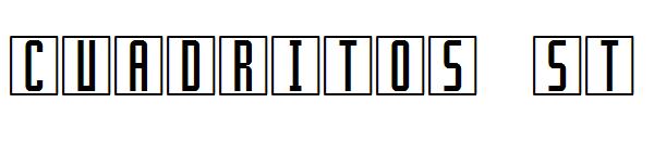 Cuadritos St字体
