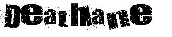 Deathlane字体