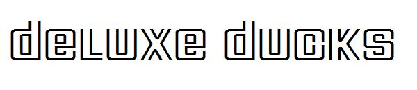 Deluxe Ducks字体