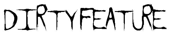 Dirty Feature字体