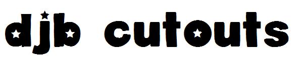 DJB Cutouts字体