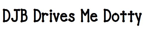 DJB Drives Me Dotty字体