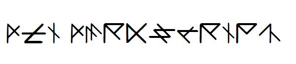 DLI DarkScript字体