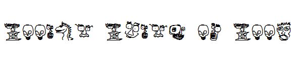 Doodle Dudes of Doom字体