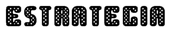 Estrategia字体