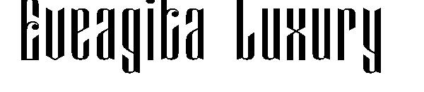 Eveagita Luxury字体